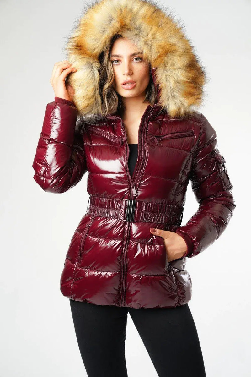 Wine 2025 puffer coat